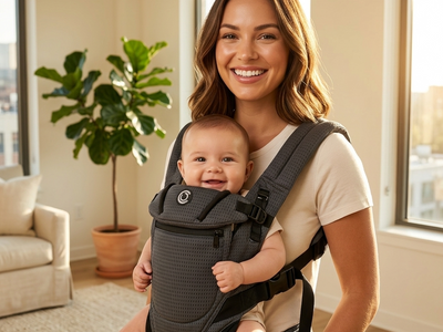 BabyCarryUS Love Edition 3-in-1 Baby Carrier | Award-Winning | Hip Dysplasia Approved