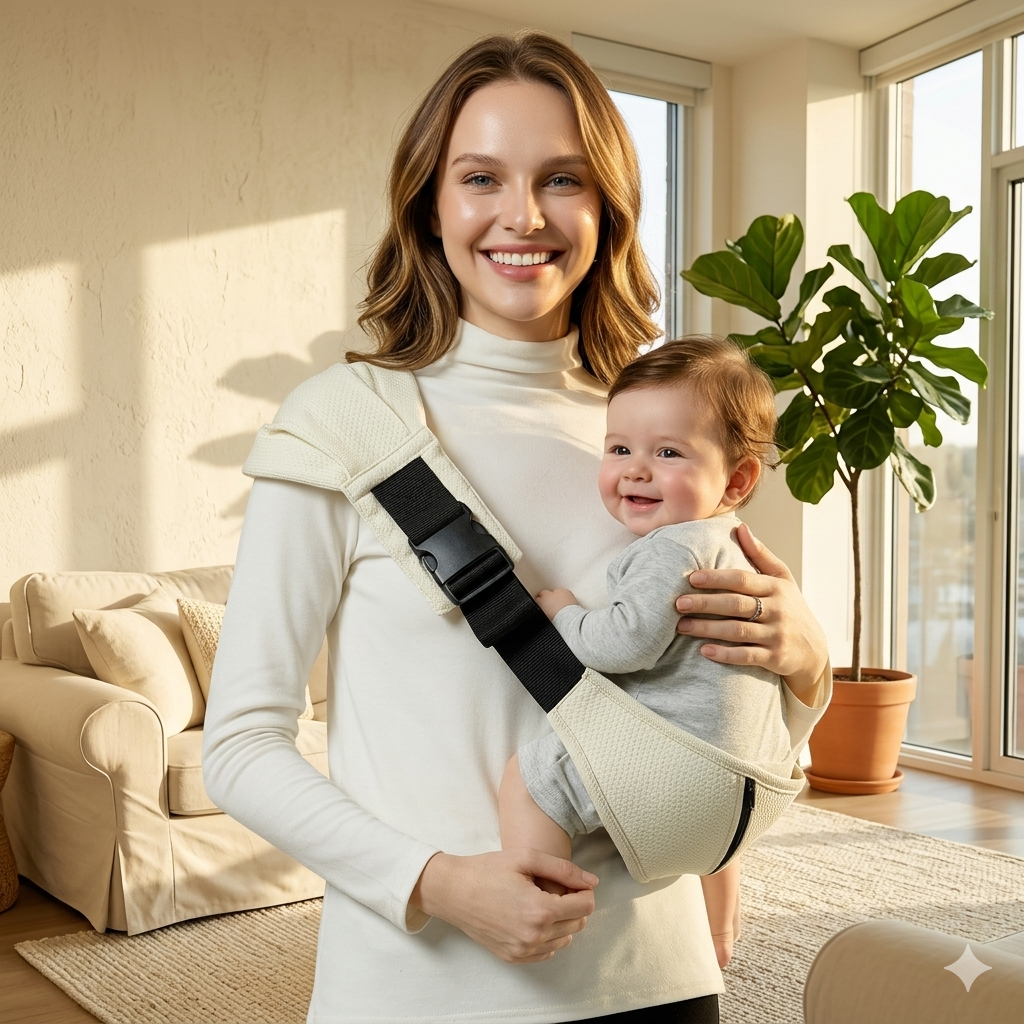 MISSWISDOM CPSC certified toddler sling one size fits all ergonomic hands-free USA