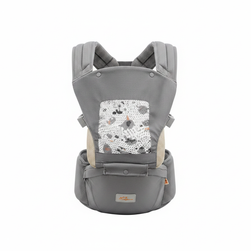   Baby carry hip seat fond blanc