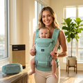 Bebamour stretch knit 3-in-1 baby carrier breathable soft ASTM certified comes in gift box