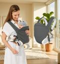 MIAO PAW organic cotton baby sling carrier nursing friendly adjustable ASTM certified USA